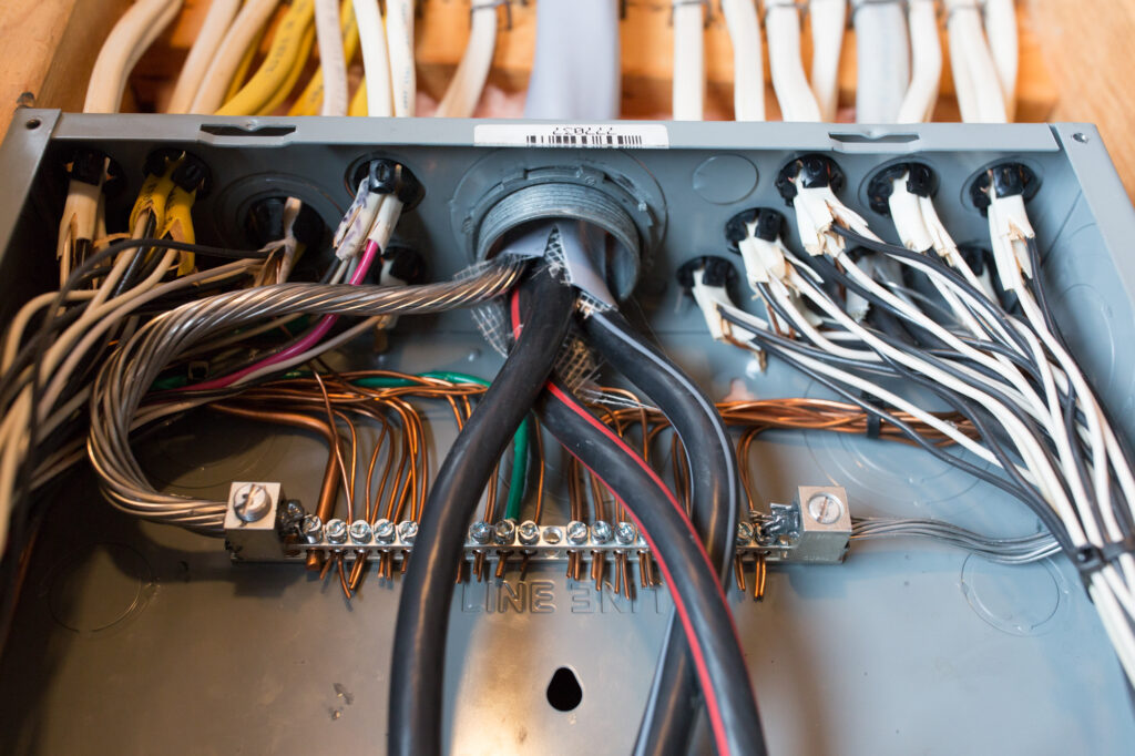 Electrical wiring for electrical repair